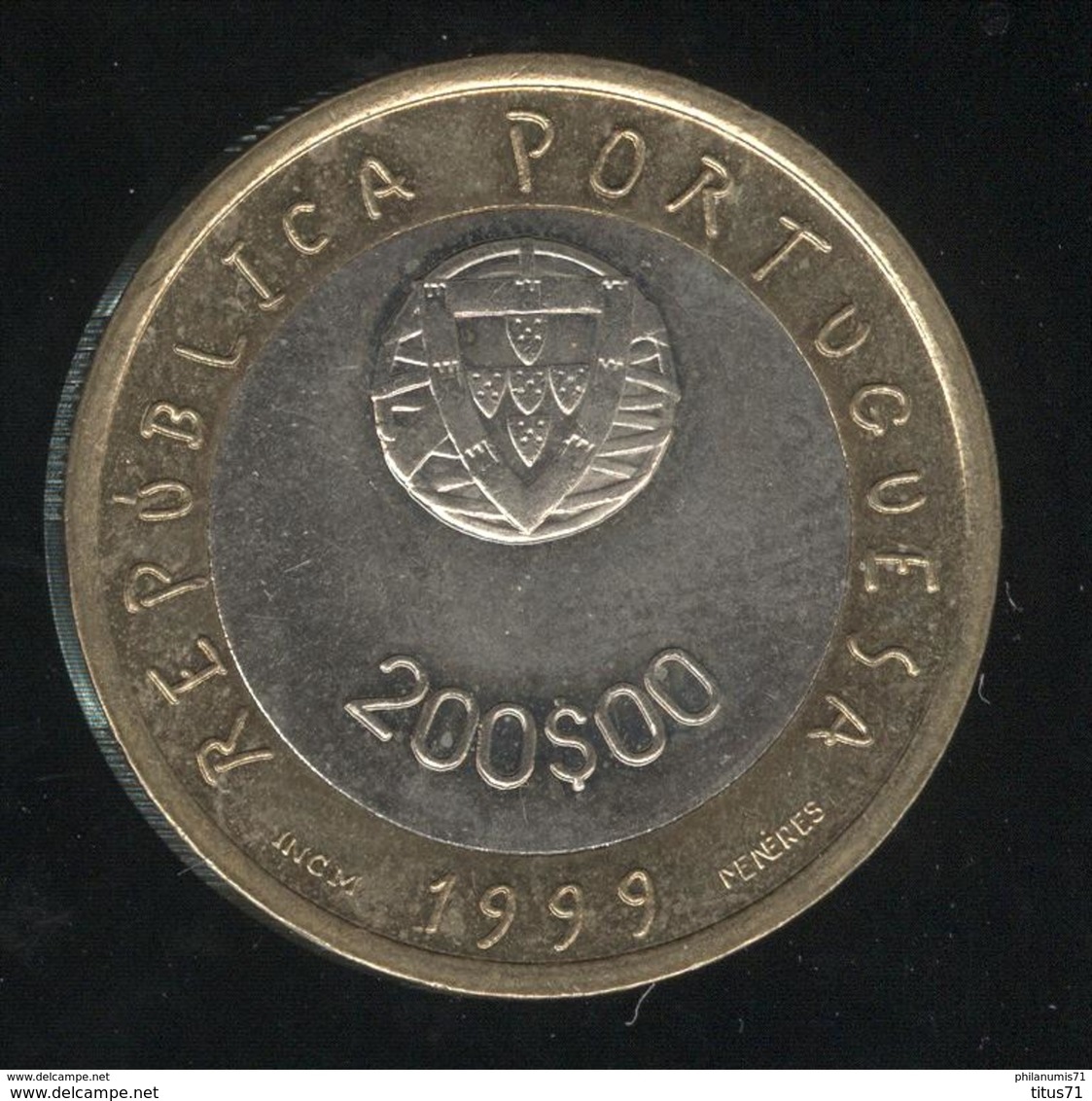 200 Escudos Portugal 1999 - Unicef - Portugal