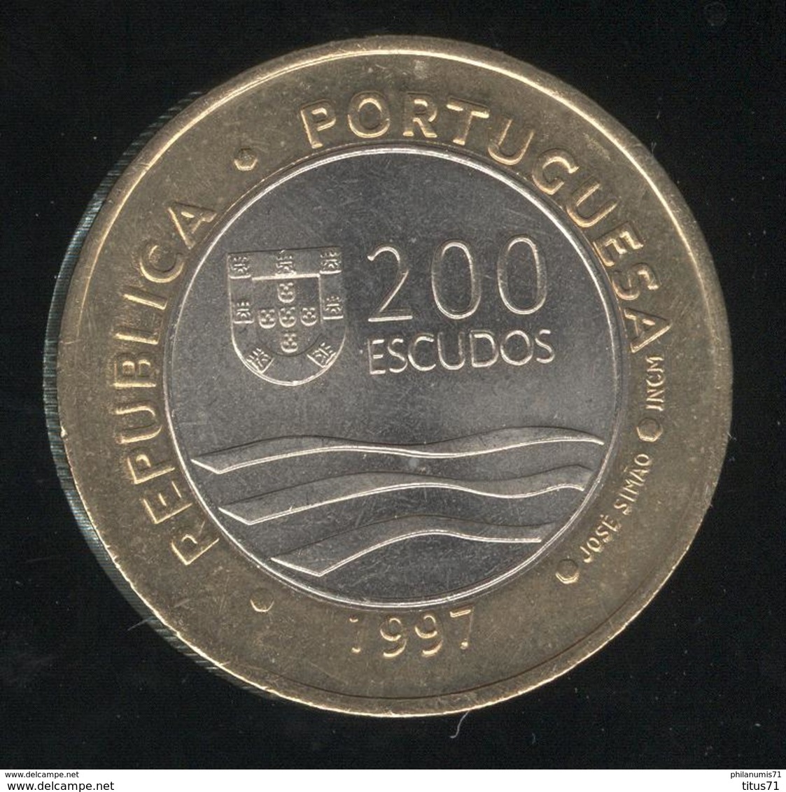 200 Escudos Portugal 1997 - Exposition Mondiale De Lisbonne 1998 - Portogallo