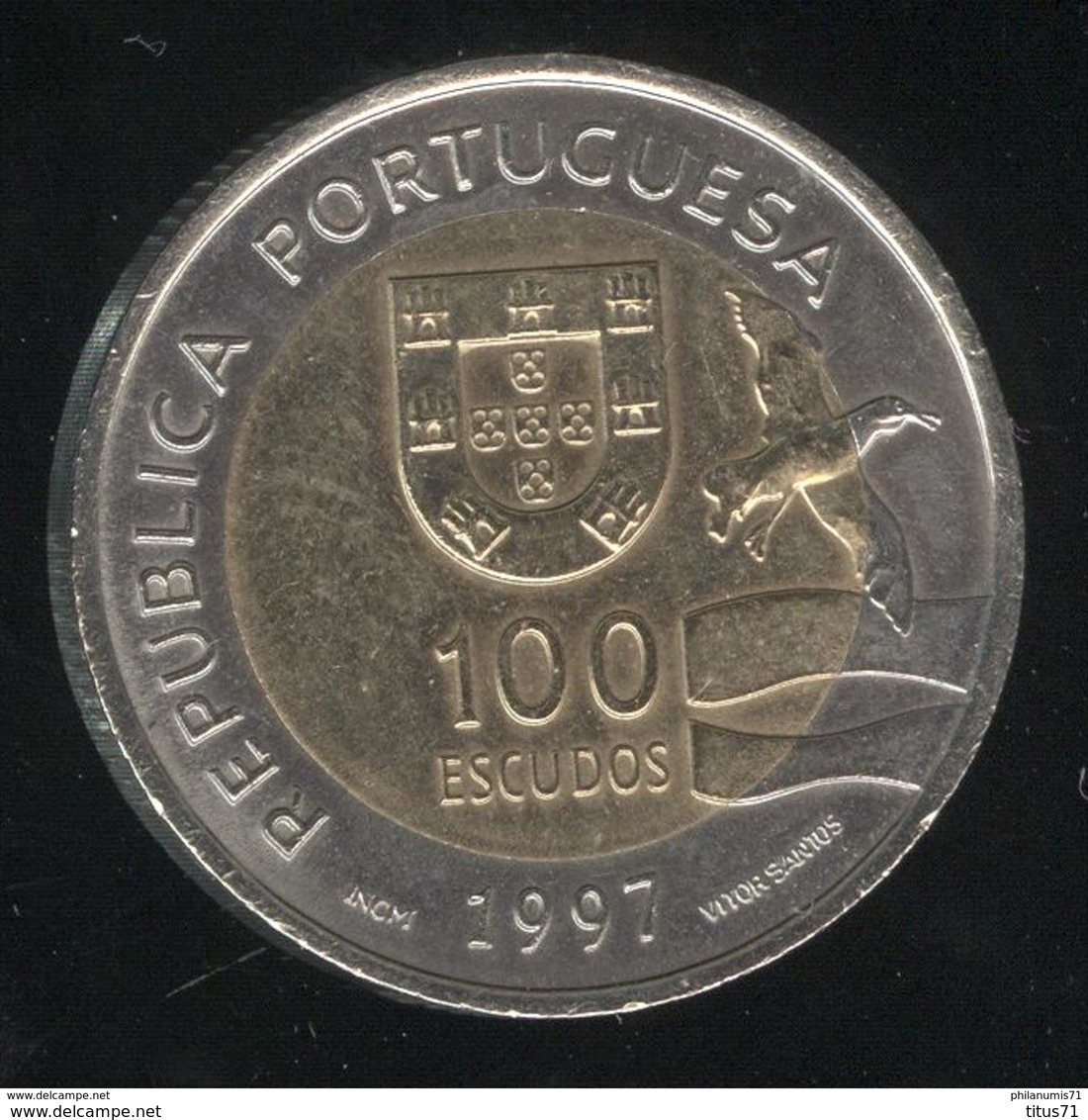 100 Escudos Portugal 1997 - Exposition Mondiale De Lisbonne 1998 - Portugal