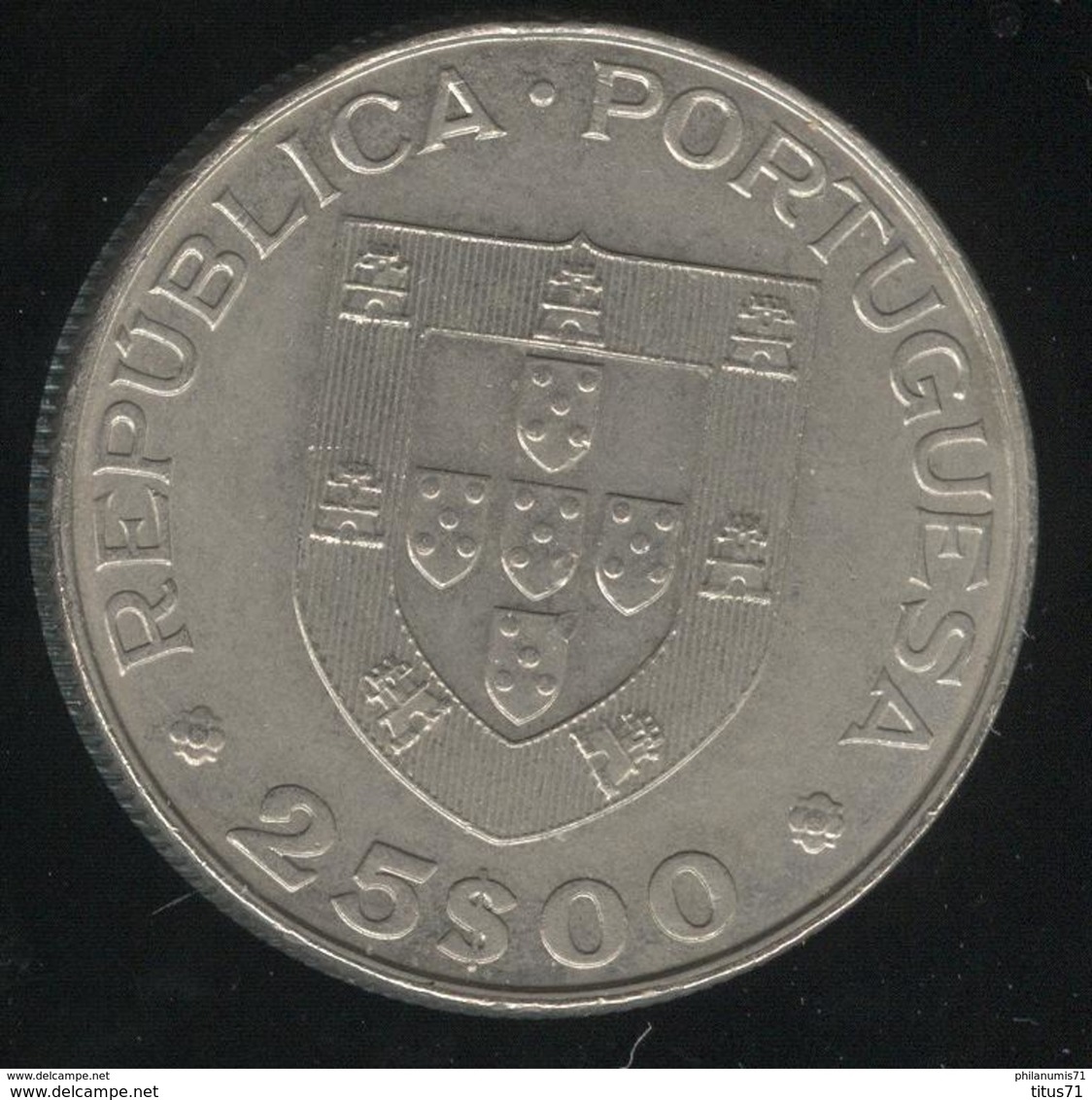 25 Escudos Portugal 1983 Mondial De Hockey En Roller - Portogallo