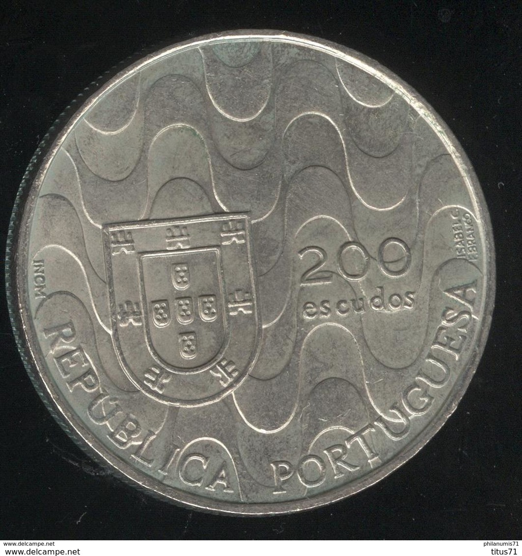 200 Escudos Portugal 1992 - Présidence De L'union Européenne - Portugal