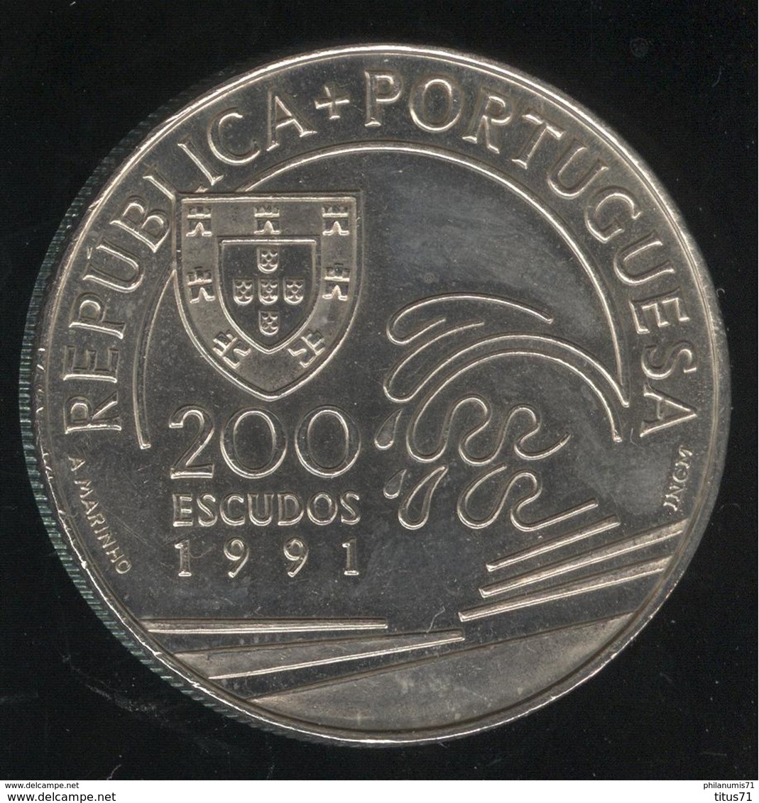 200 Escudos Portugal 1991 - Colomb Et Le Portugal - Portugal