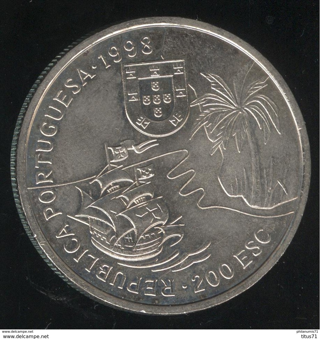 200 Escudos Portugal 1998 - Découverte Du Natal En L'Afrique - Portugal