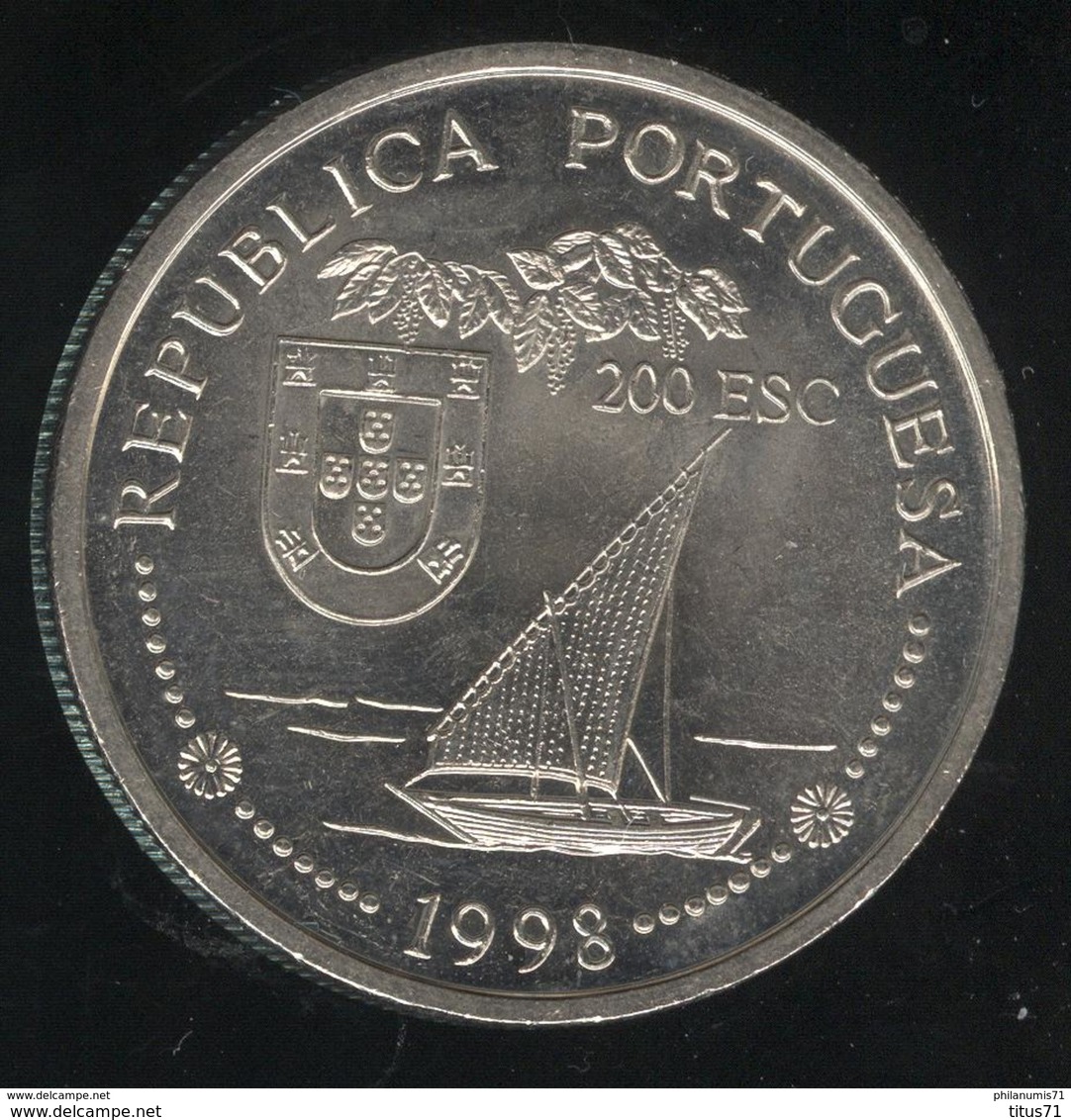 200 Escudos Portugal 1998 - Découverte Des Indes - 1498 - Portugal