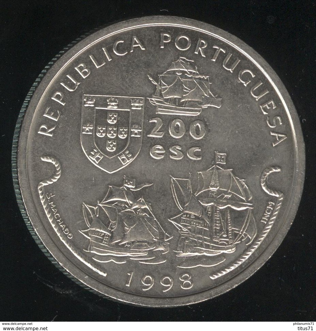 200 Escudos Portugal 1998 - Vasco De Gama - Portugal