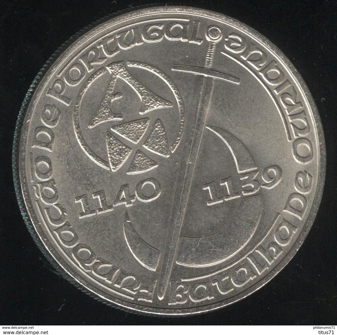250 Escudos Portugal 1989 - 850 éme Anniversaire De La Fondation Du Portugal - Portugal