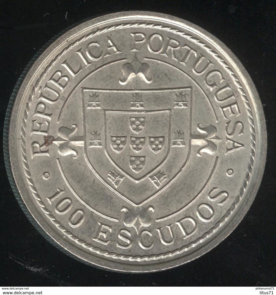 100 Escudos Portugal 1987 - Nuno Tristao - Portugal