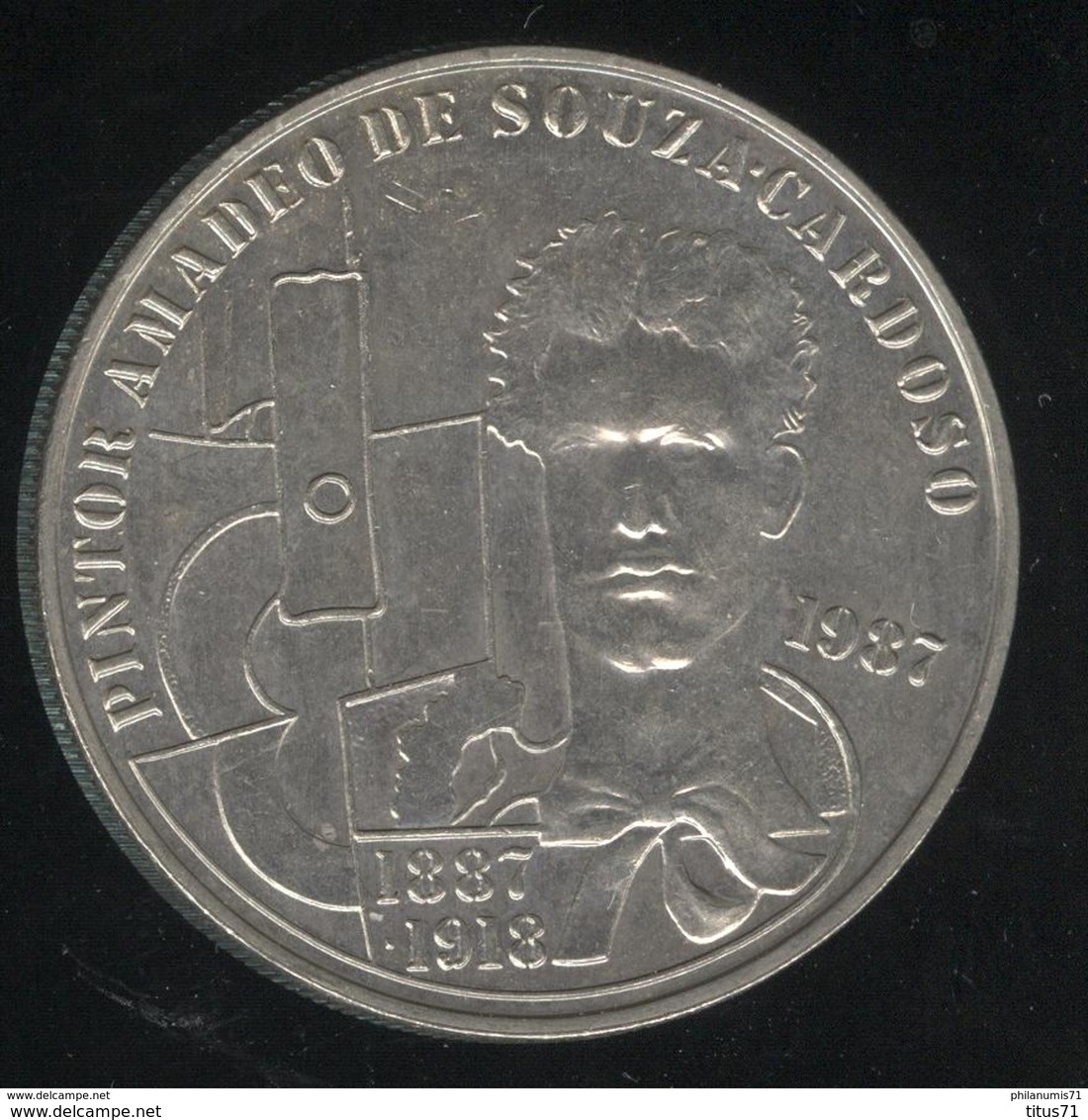 100 Escudos Portugal 1987 - Amadeo De Souza Cardoso - Portugal