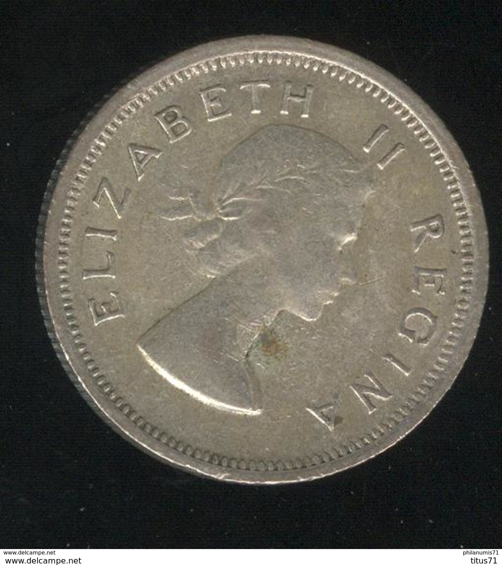 6 Pence Afrique Du Sud / South Africa 1957 TTB - Afrique Du Sud