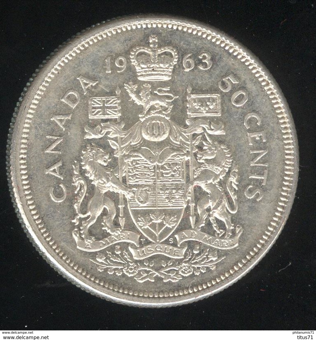 50 Cents Canada 1963 - TTB++ - Canada