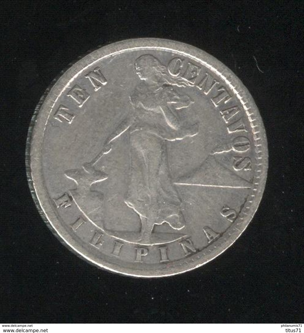 10 Centavos Philippines 1937 TTB - Philippines