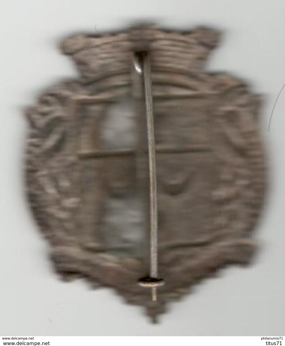 Badge émaillé Fédération Gymnastique Et Sportive Des Patronages De France - Bourgoin - 8 Juillet 1923 - Frankreich