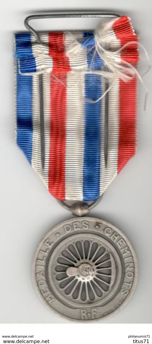 Médaille D'Honneur Des Chemins De Fer - Attribuée 1939 - France