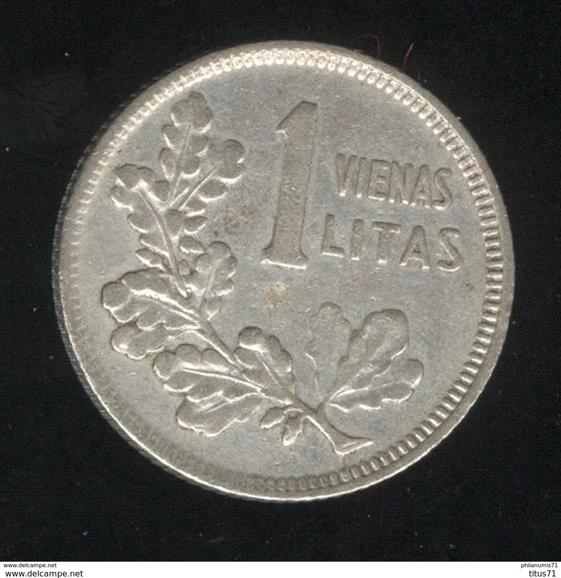 1 Litas Lituanie 1925 TTB+ - Lituania