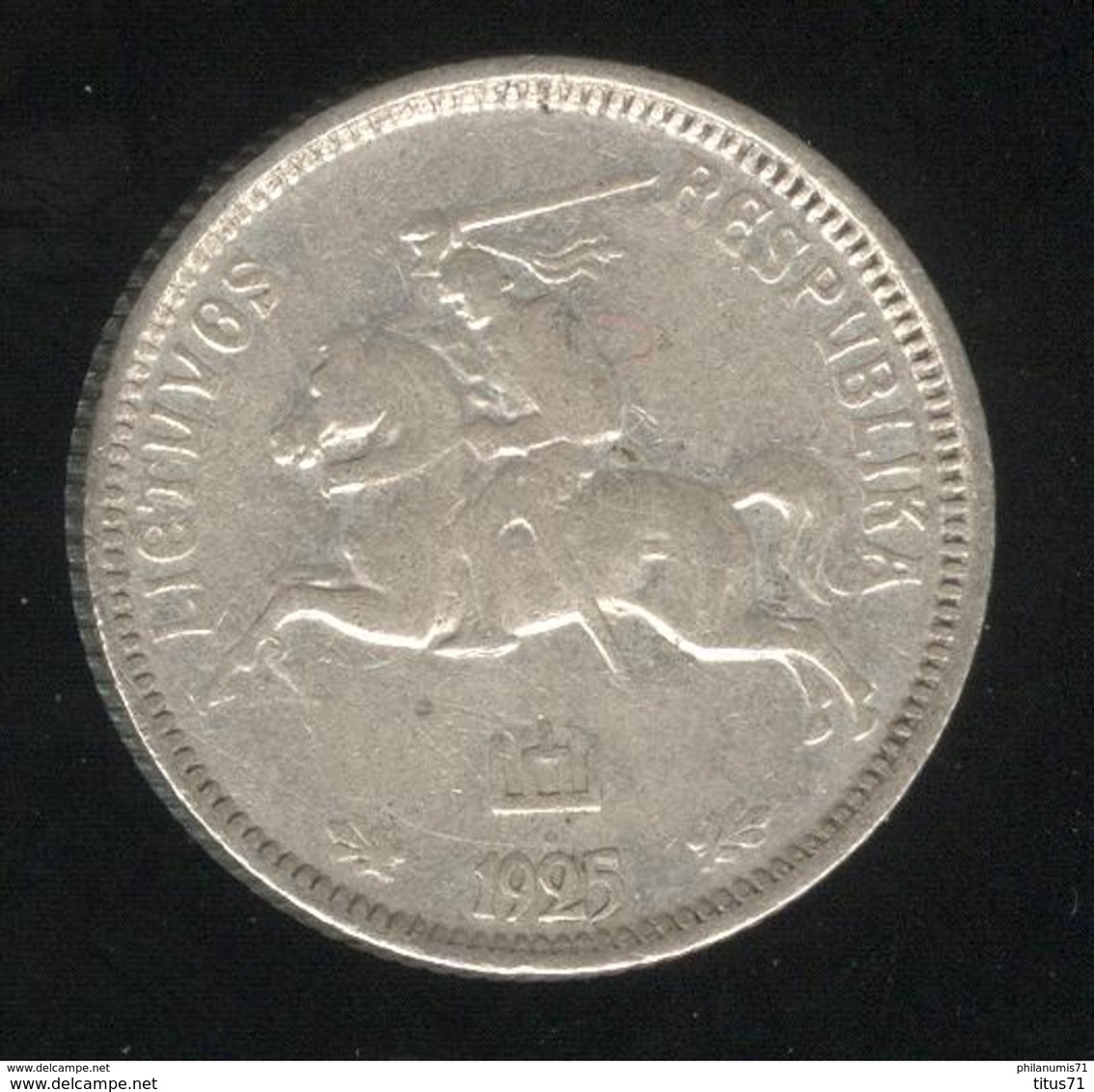 1 Litas Lituanie 1925 TTB+ - Litouwen