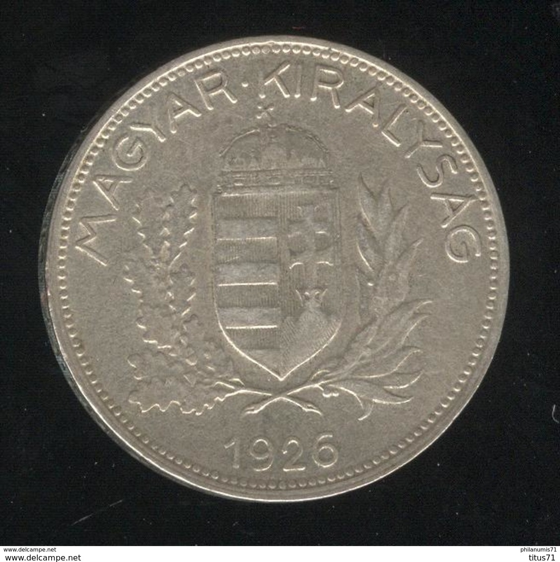 1 Pengo Hongrie 1926 TTB - Hungary