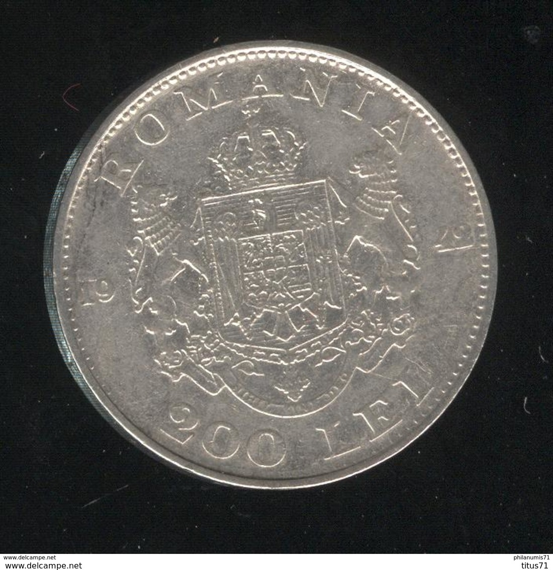 200 Lei Roumanie 1942 - TTB+ - Rumania