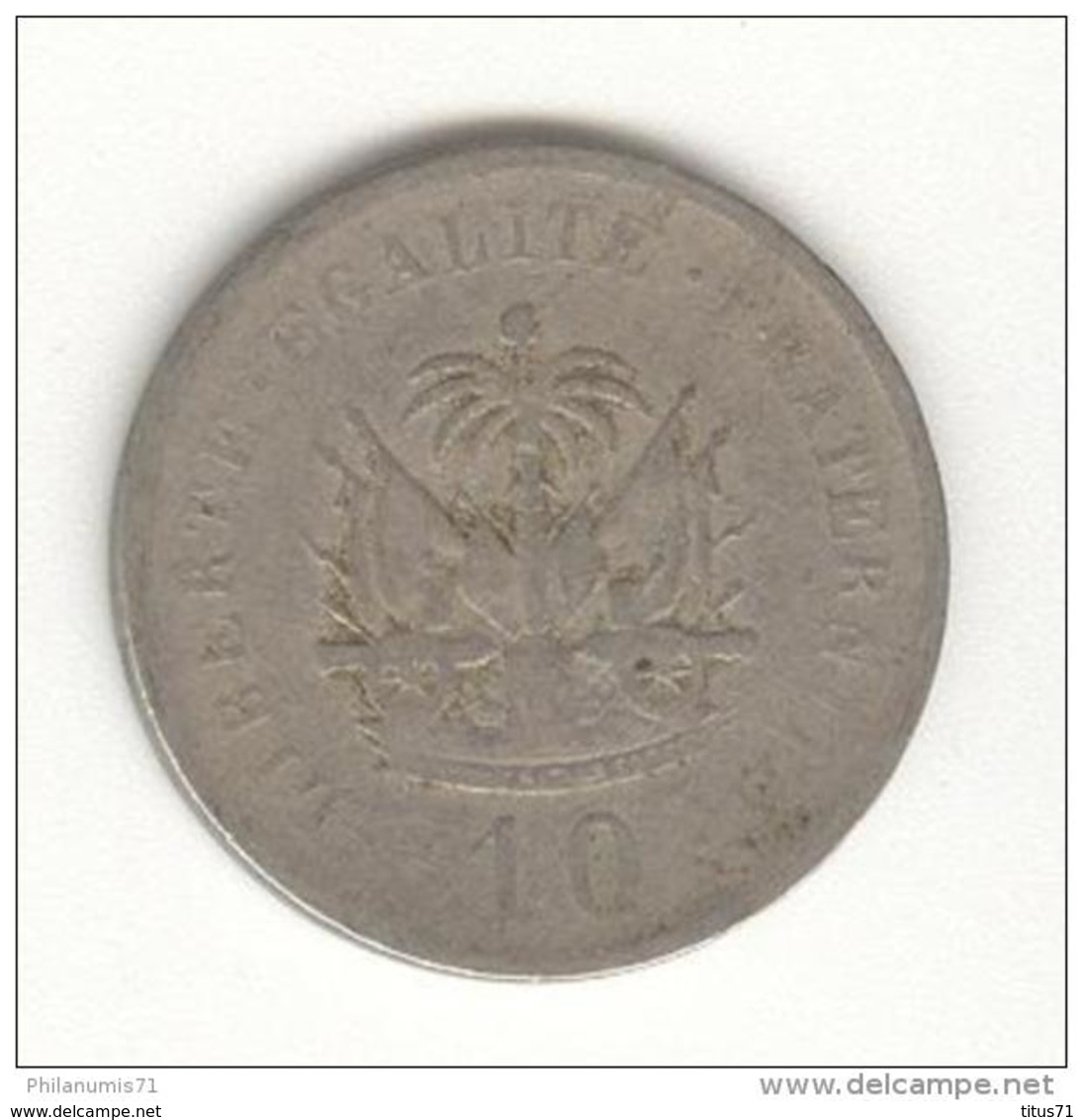 10 Centimes Haiti 1906 - Haiti