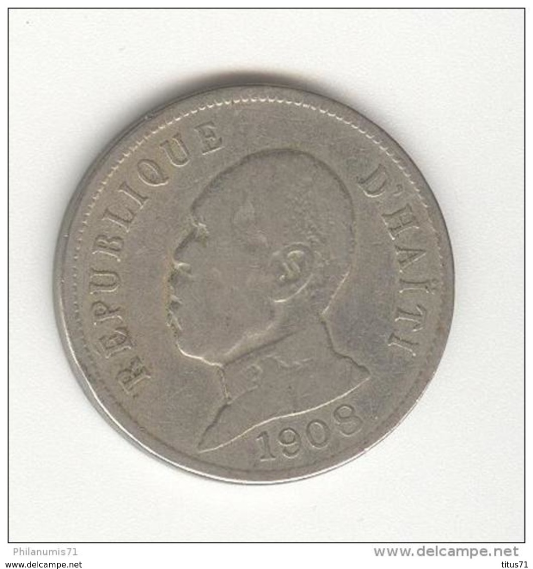 50 Centimes Haiti 1908 - Haïti