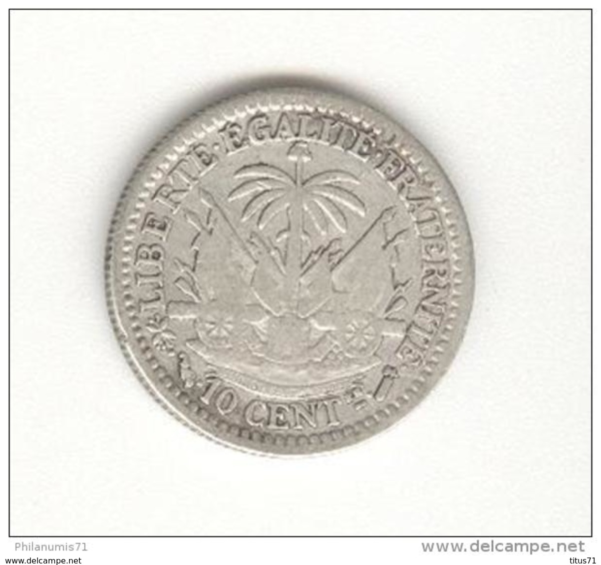 10 Centimes Haiti 1881 - Haiti