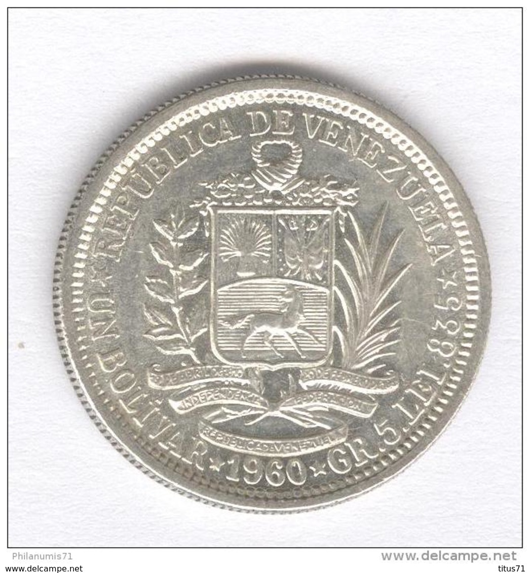 1 Bolivar Venezuela 1960 - SUP - Venezuela