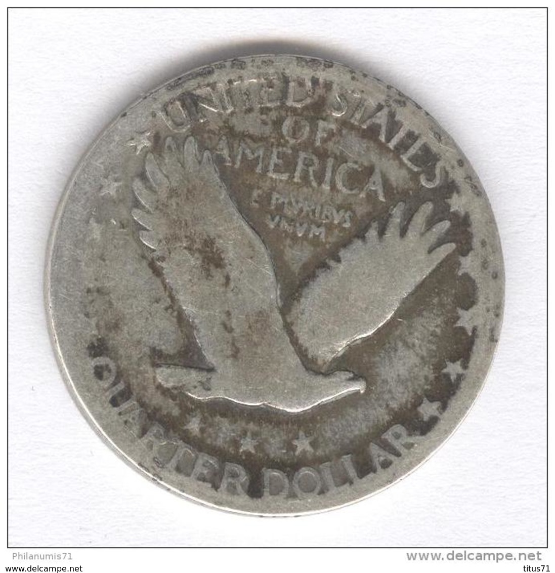 Quarter Etats Unis / United States 1917-1924 - 1916-1930: Standing Liberty (Liberté Debout)