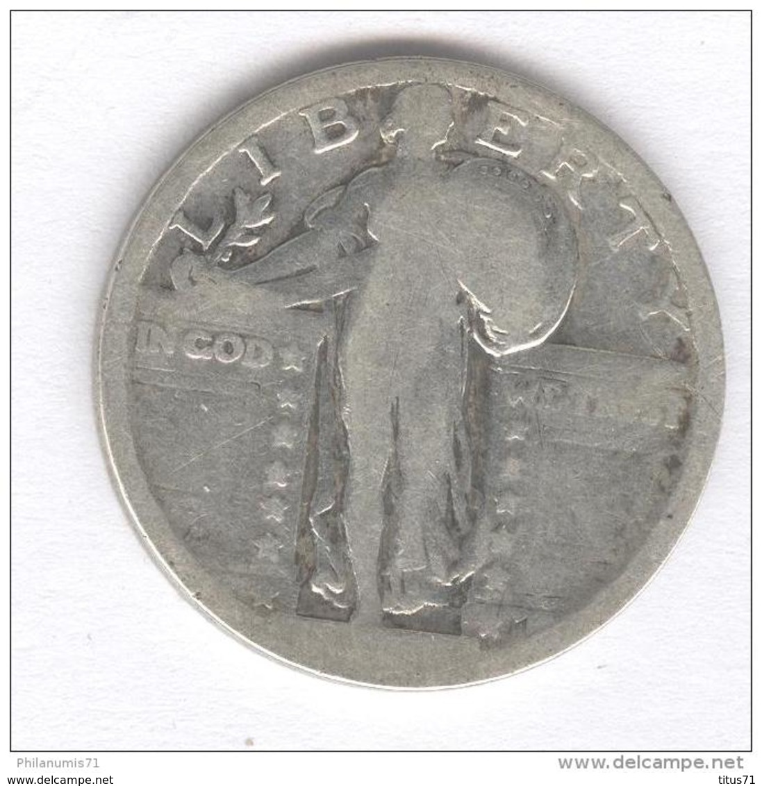 Quarter Etats Unis / United States 1917-1924 - 1916-1930: Standing Liberty (Libertà In Piedi)