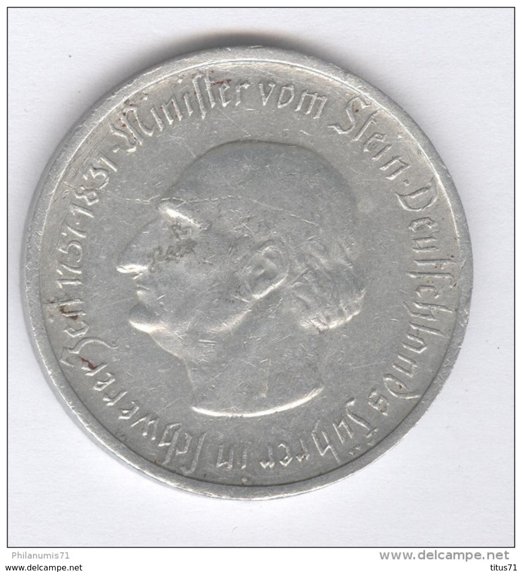 50 Millions De Deutsche Mark Allemagne / Germany - CC Freiherr Vom Stein 1923 - Autres & Non Classés