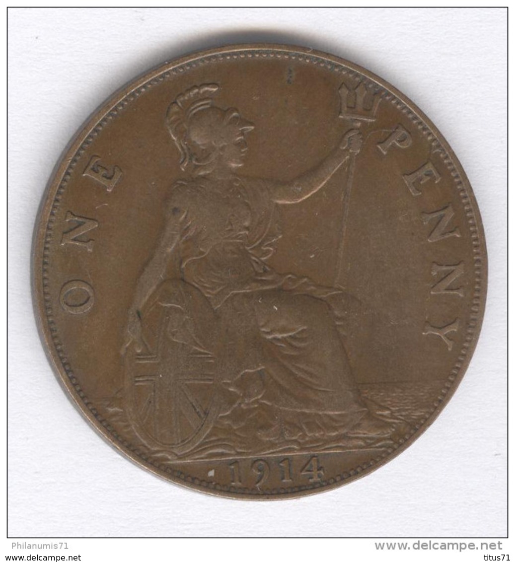 1 Penny Grande Bretagne / Great Britan 1914 - D. 1 Penny