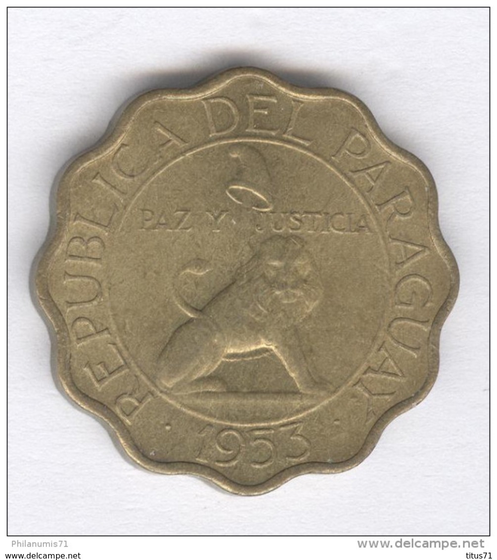 50 Centimos Paraguay 1953 - Paraguay