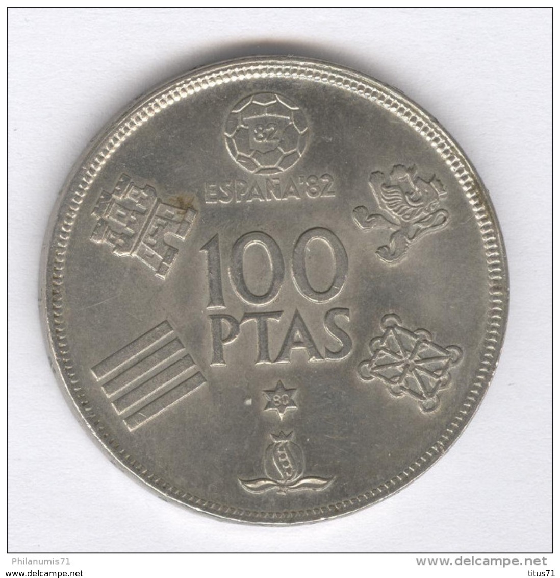 100 Pesetas Espagne / Spain 1980 - 100 Peseta