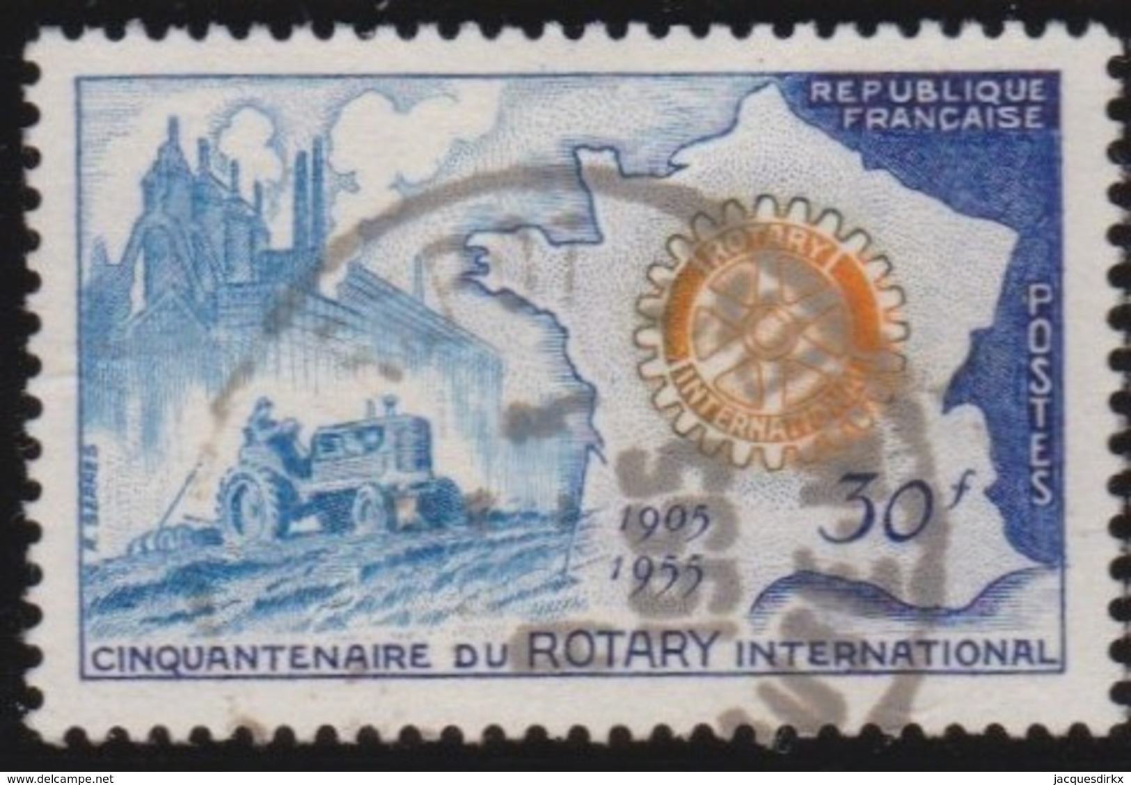 France   .   Yvert    .    1009     .      O      .     Oblitéré - Oblitérés