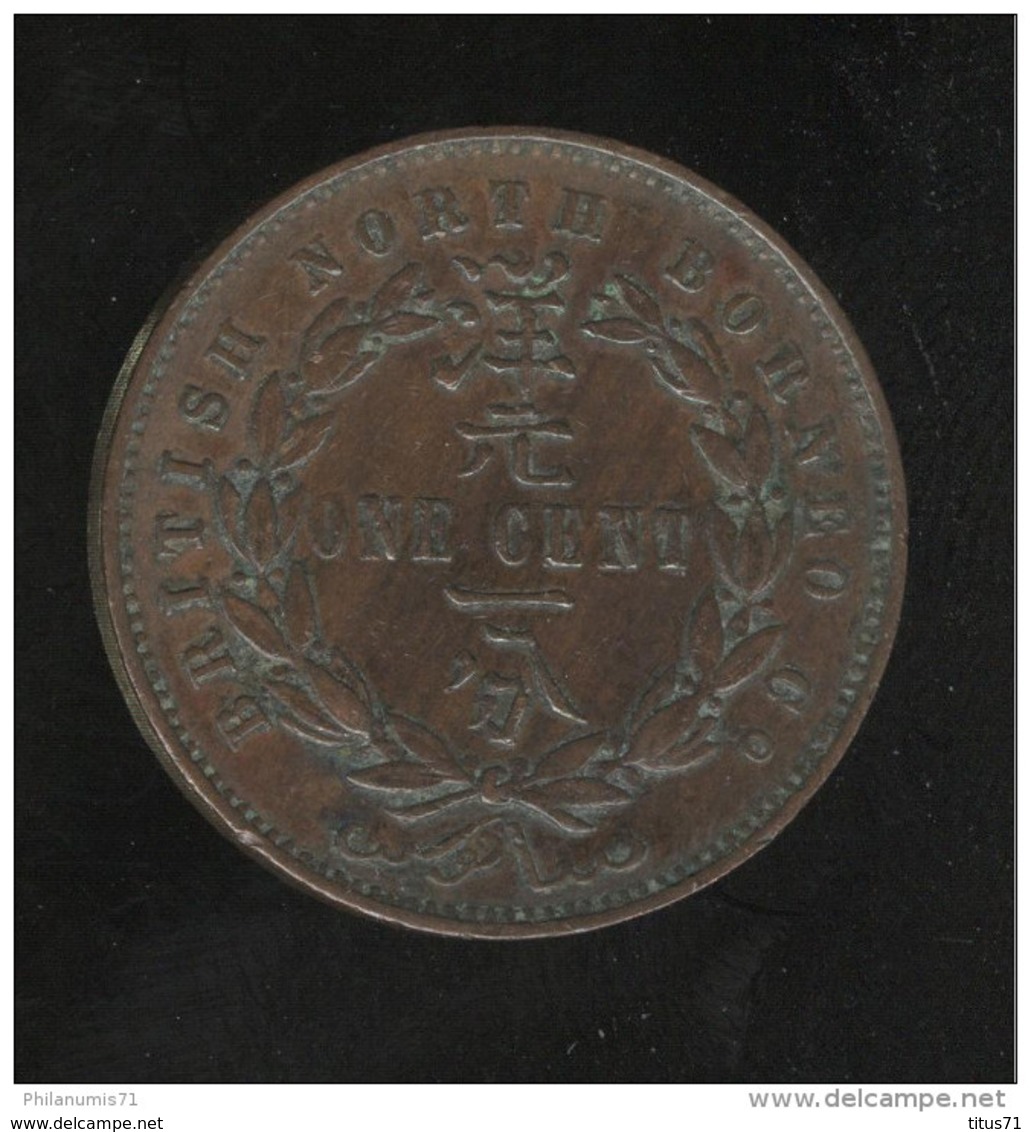 One Cent North British Bornéo 1889 - TTB+ - Colonie