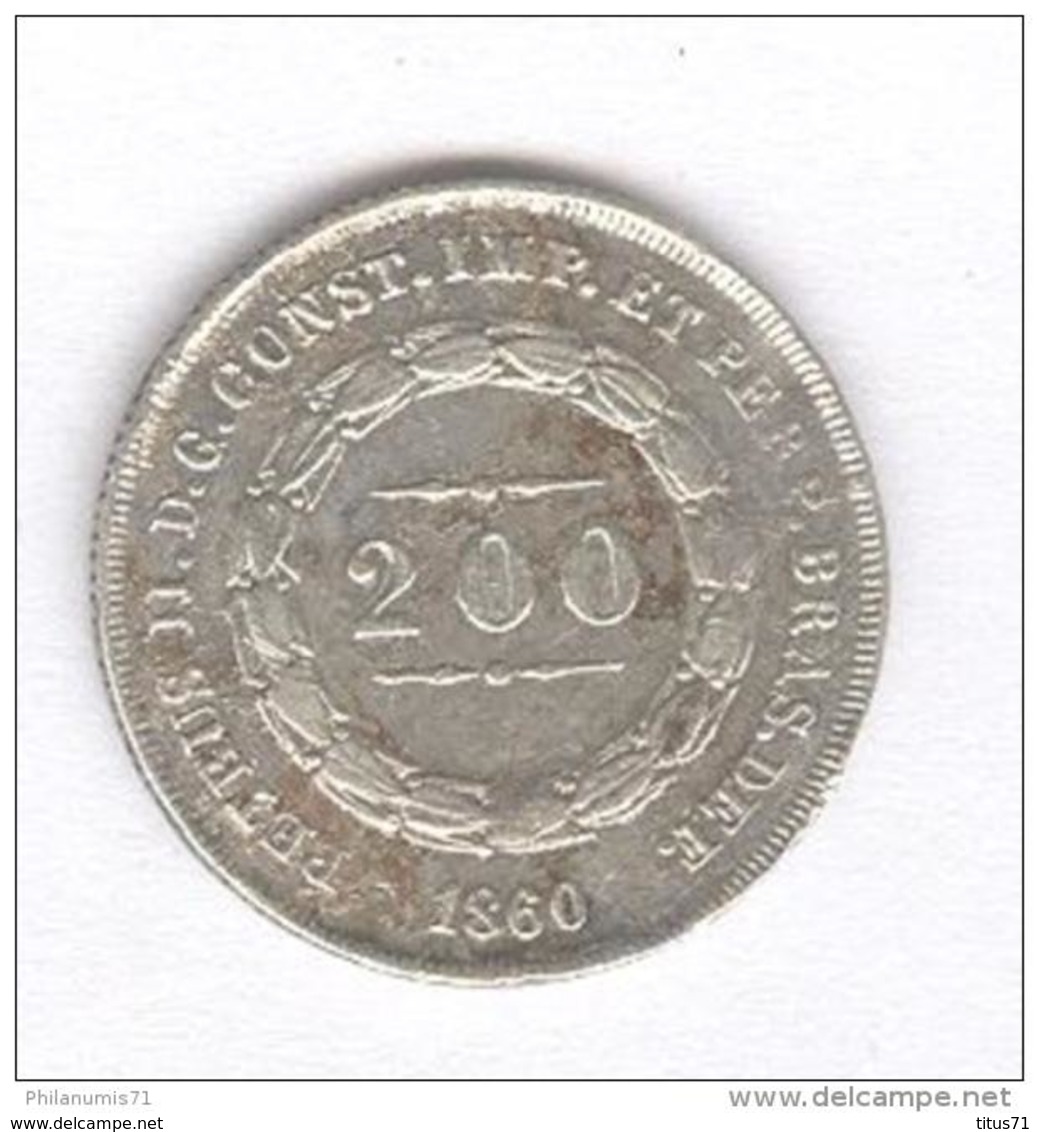 200 Reis Brésil / Brazil 1860 - Brazil