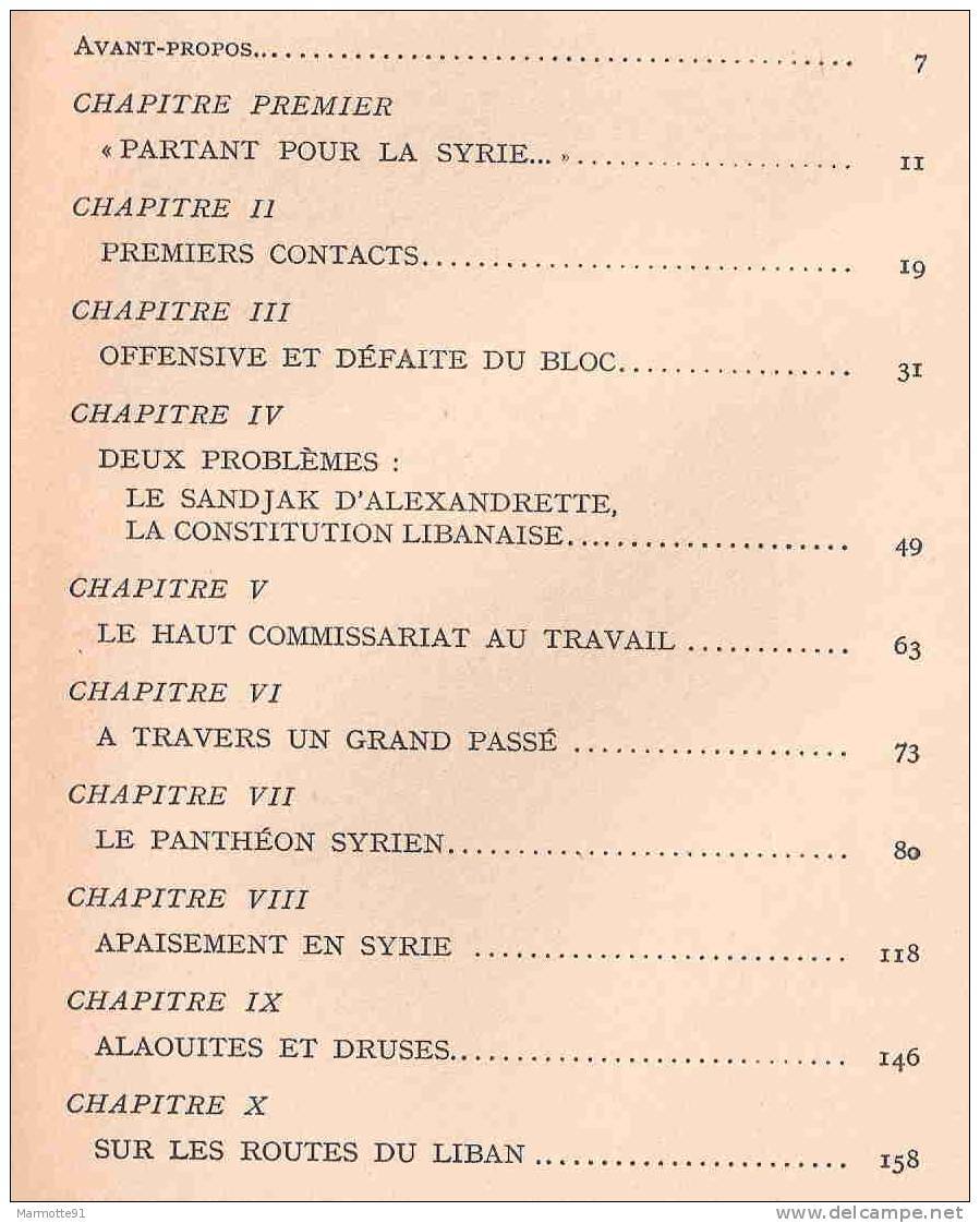 2 ANNEES AU LEVANT SOUVENIRS SYRIE LIBAN 1939 1940 GUERRE PUAUX  PROTECTORAT MANDAT - French