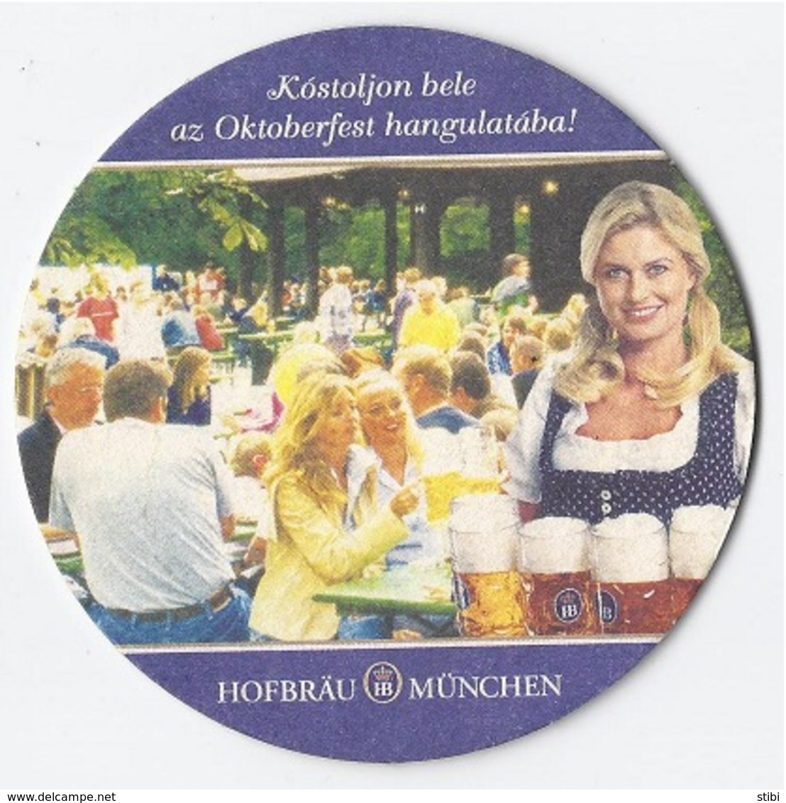 BEER MATS - HOFBRAU - HUNGARIAN LANGUAGES - Sous-bocks