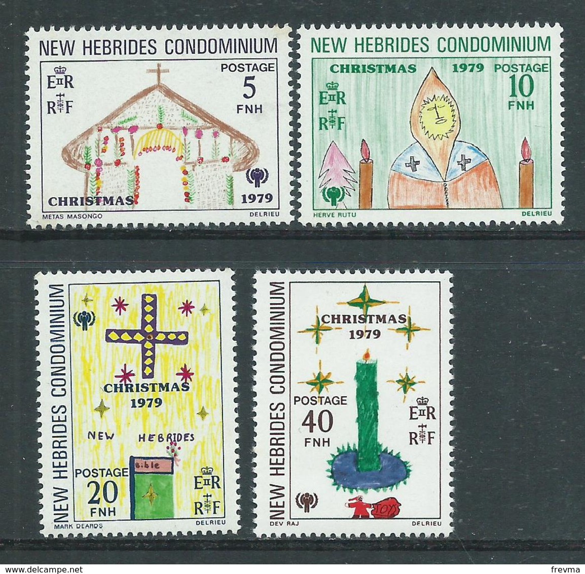 New Hebrides 1977 - YT N° 571-574 Neuf ** - Unused Stamps