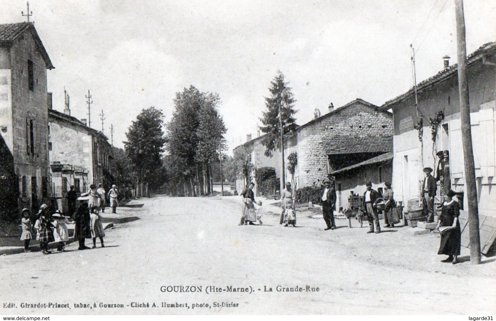 52 - Gourzon - La Grande Rue - Autres & Non Classés