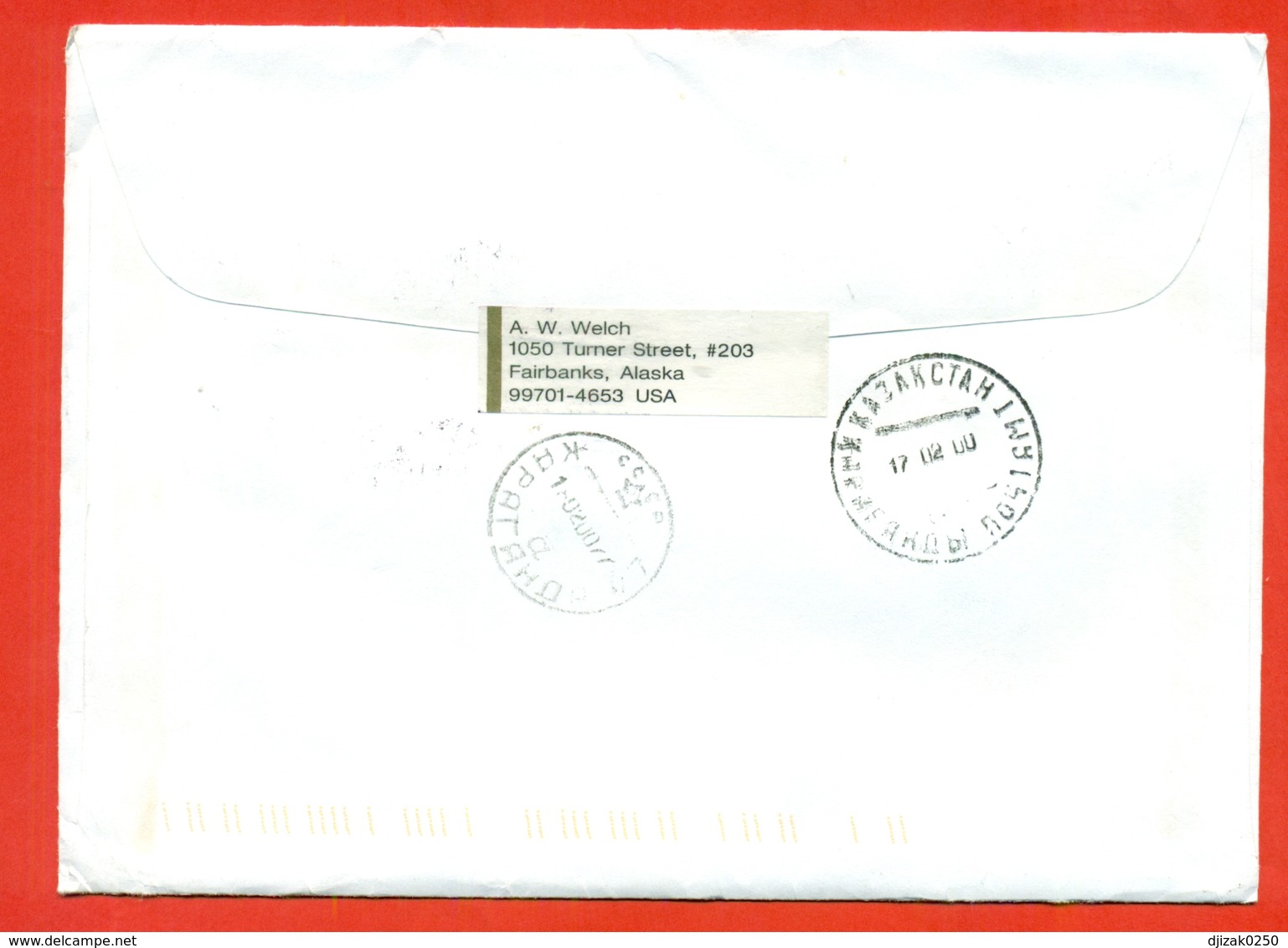 United Nation 2000. Education. Paix.UN. The Envelope Passed Mail. - Lettres & Documents