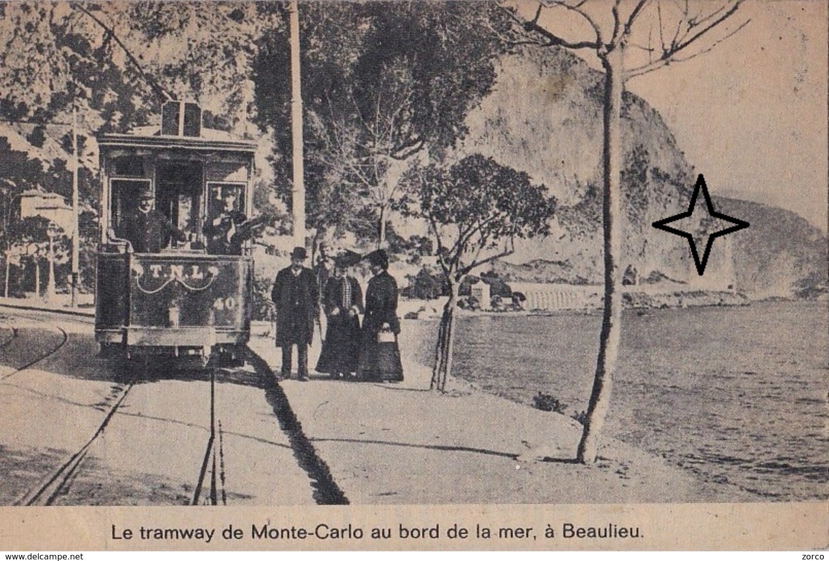 BEAULIEU-sur-MER  Arrêt Du Tramway De Monte Carlo. - Beaulieu-sur-Mer