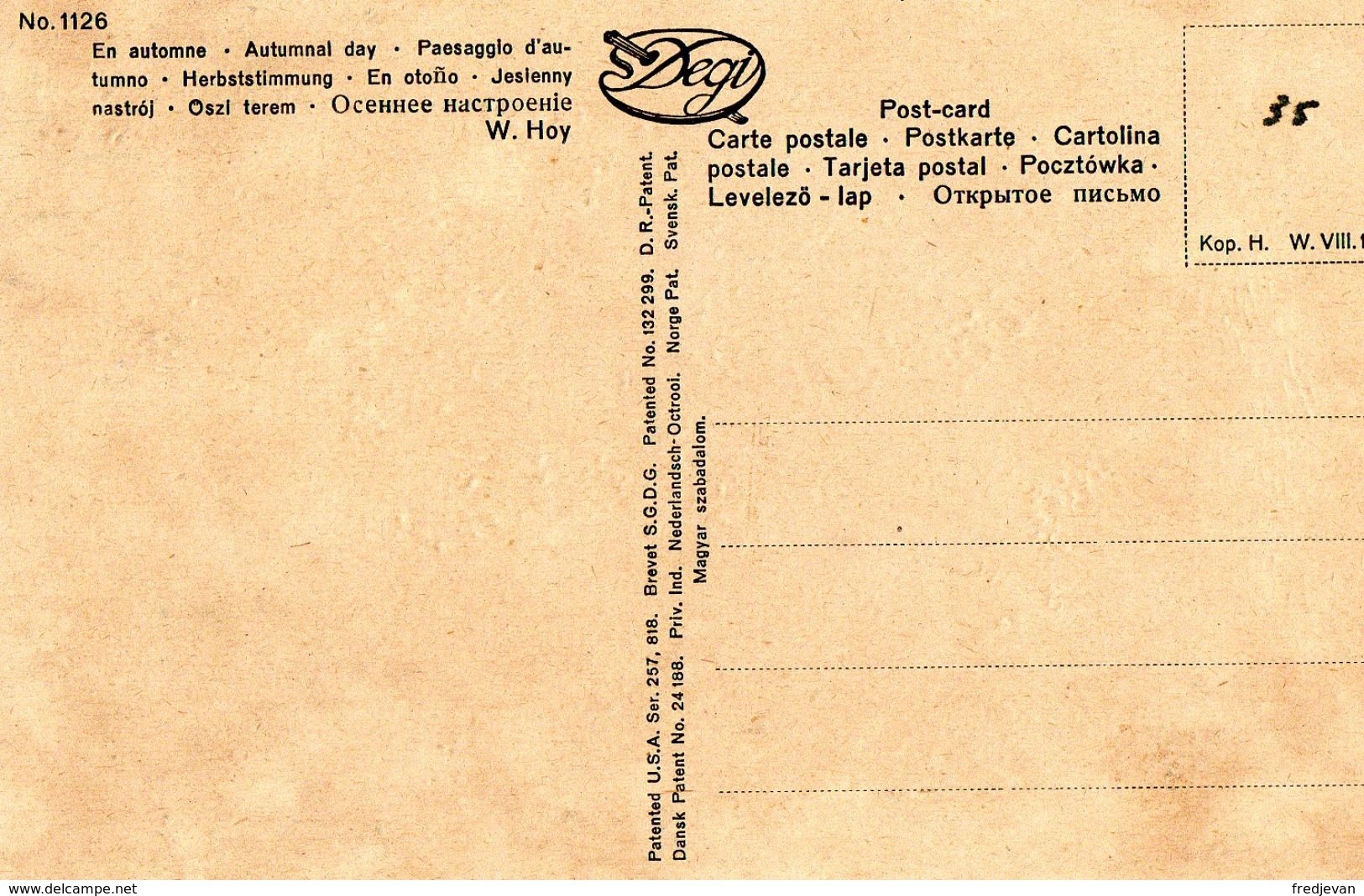 CP Fantasie - Carte En Bois - Paysage - In Hout - Landschap - Autres & Non Classés