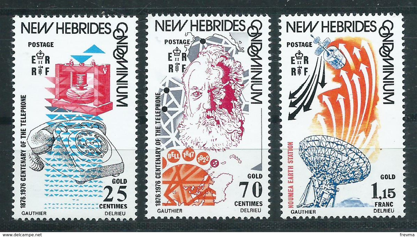 New Hebrides 1977 - YT N° 429-431 Neuf ** - Unused Stamps