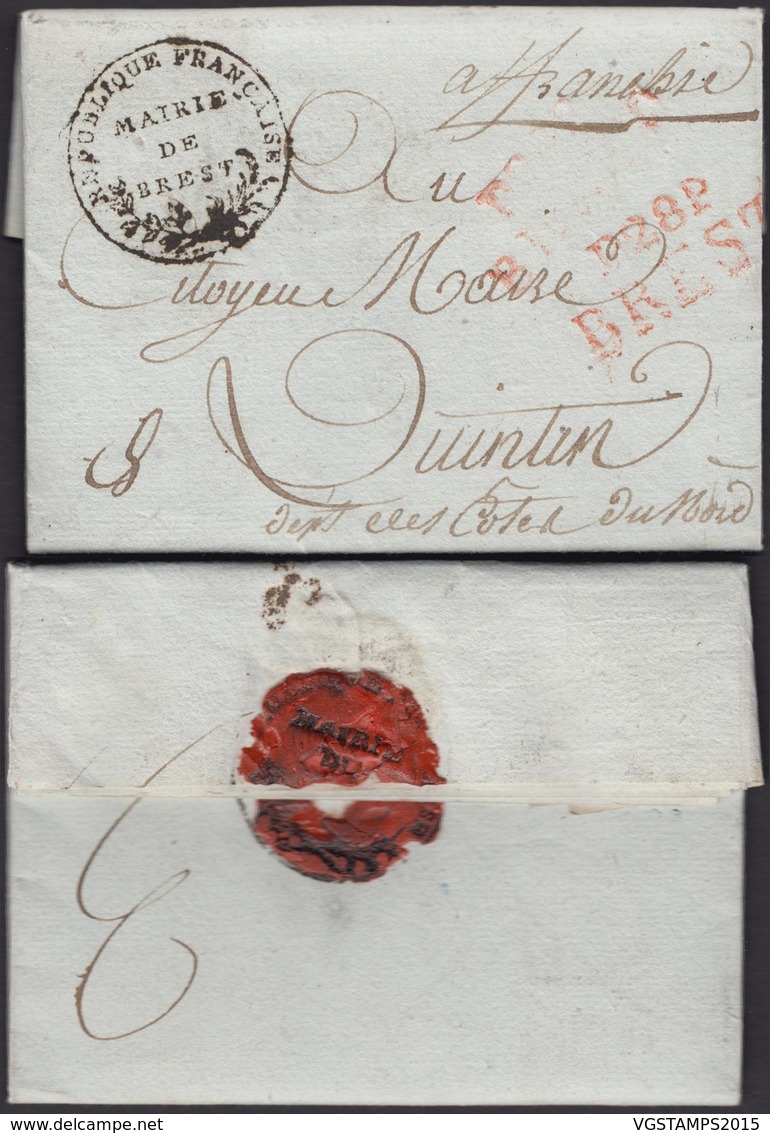 France 1803 - Précurseur De Brest " P28P Brest " (6G21063) DC0768 - 1801-1848: Précurseurs XIX