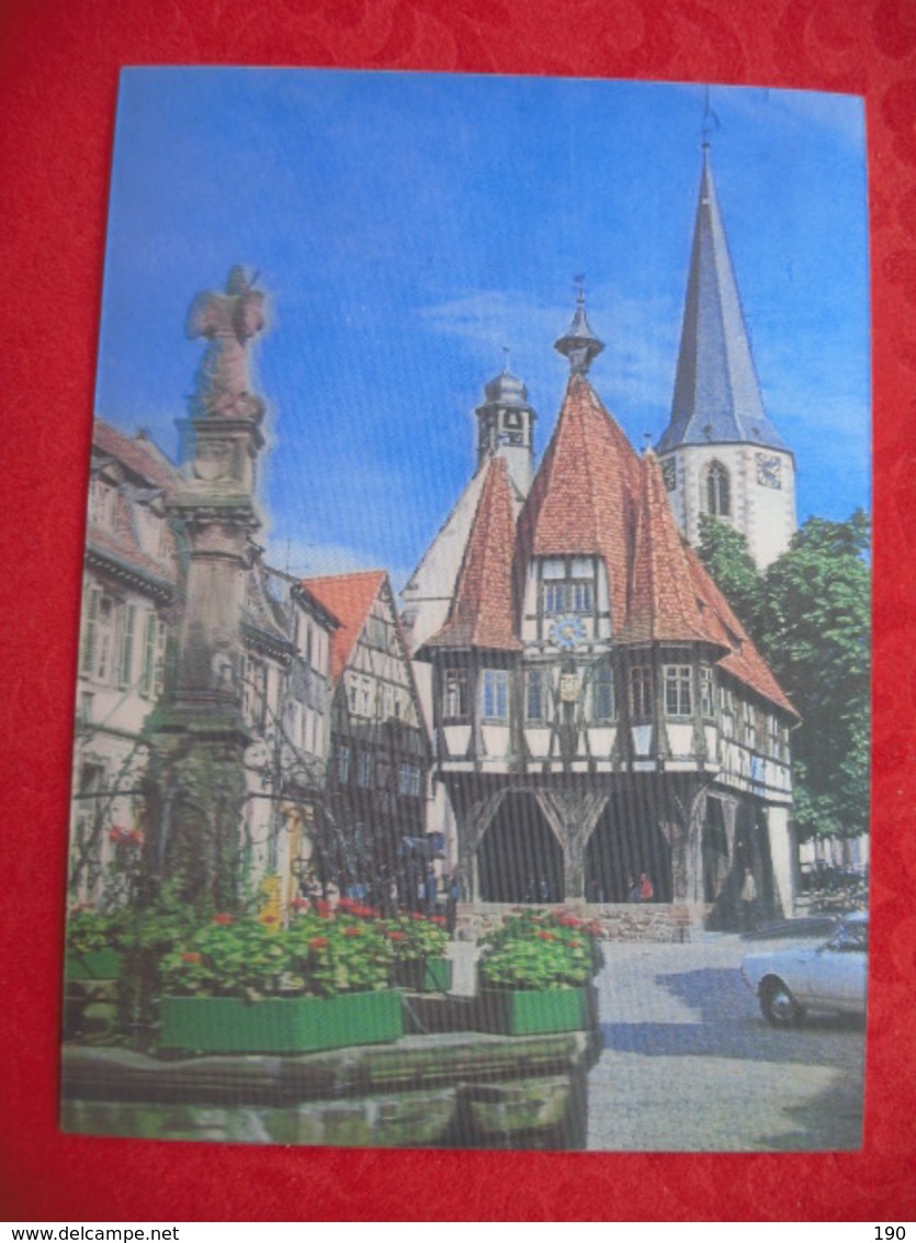 3D.Michelstadt.Herz Des Odenwaldes.Rathaus Aus Dem Jahre 1484 - Michelstadt