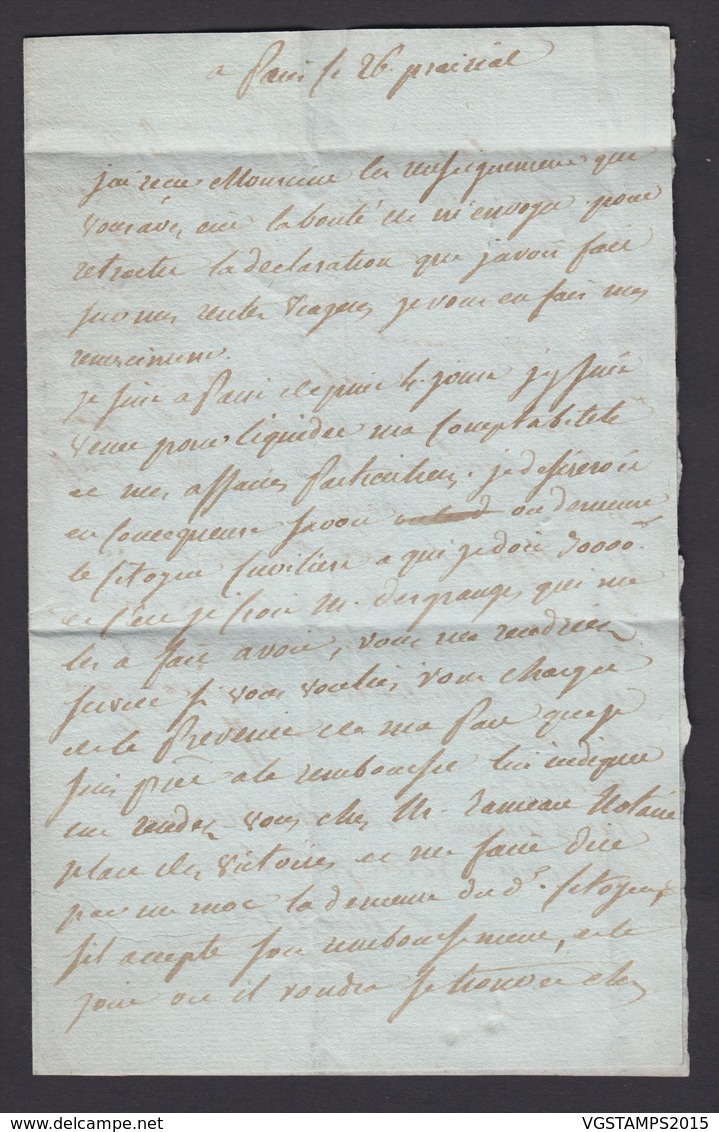 France 1792 - Précurseur Paris " CIPP Et 2ème Distribution " (6G21063) DC0772 - 1701-1800: Précurseurs XVIII