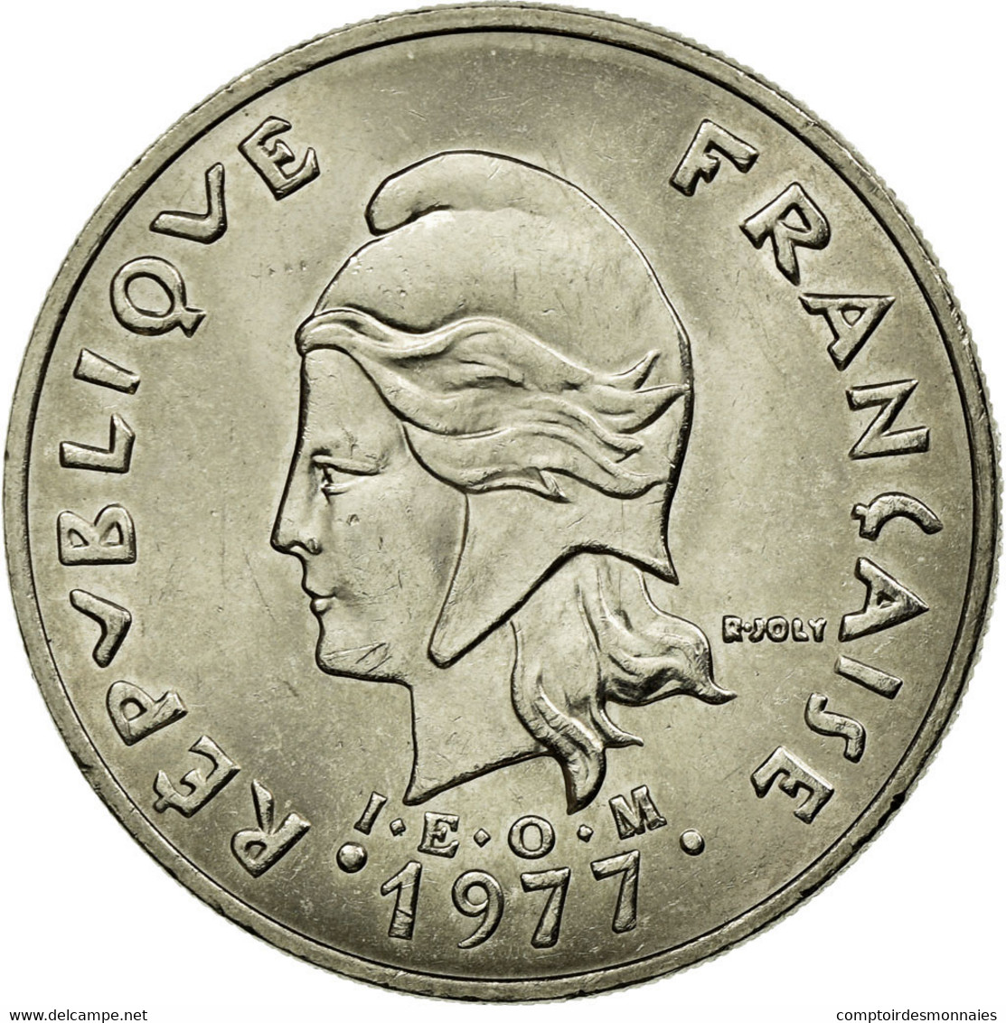 Monnaie, Nouvelle-Calédonie, 20 Francs, 1977, Paris, SUP, Nickel, KM:12 - Nouvelle-Calédonie
