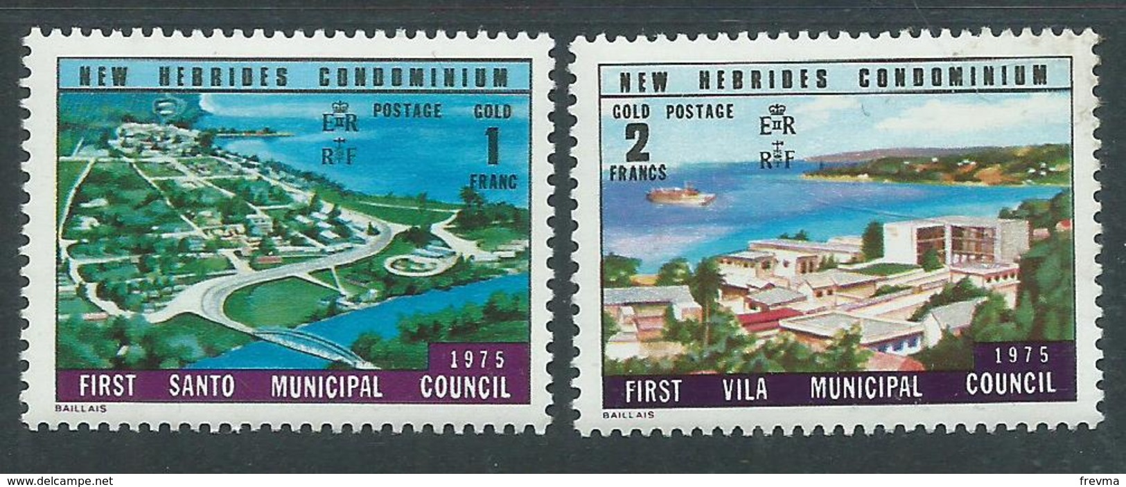 New Hebrides 1976 - YT N° 436-437 Neuf ** - Unused Stamps