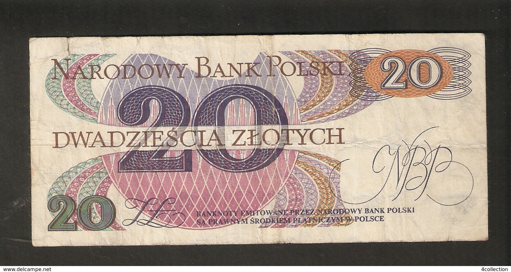 T.  Poland Narodowy Bank Polski 20 Zlotych 1982 Y 1796285 Romuald Traugutt - Polen