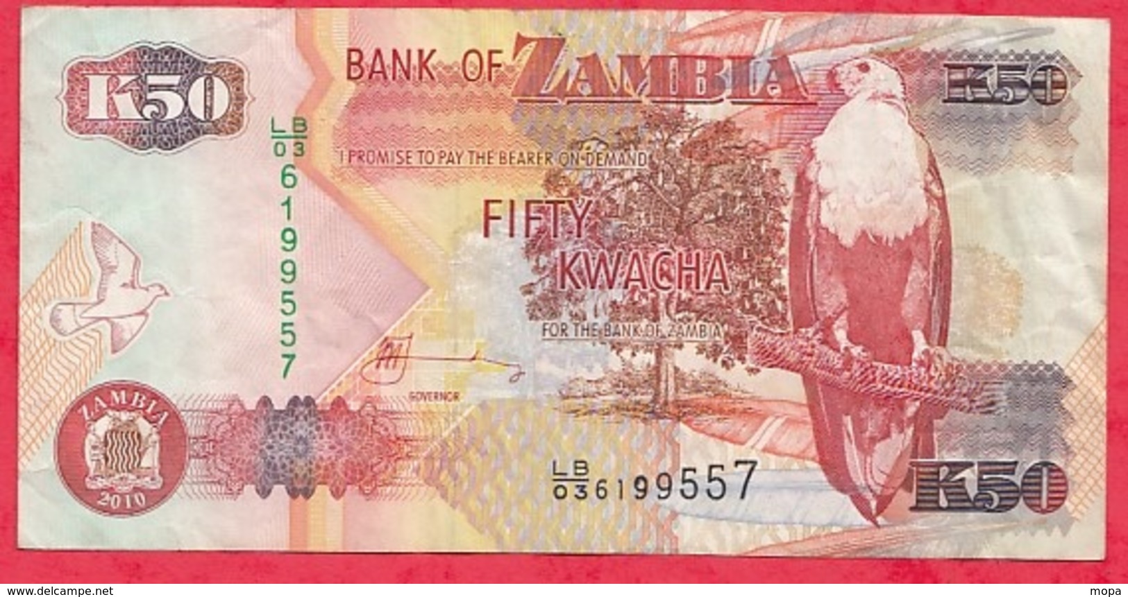 Zambie 50 Kwacha 2010 (sign 12) Dans L 'état - Zambia