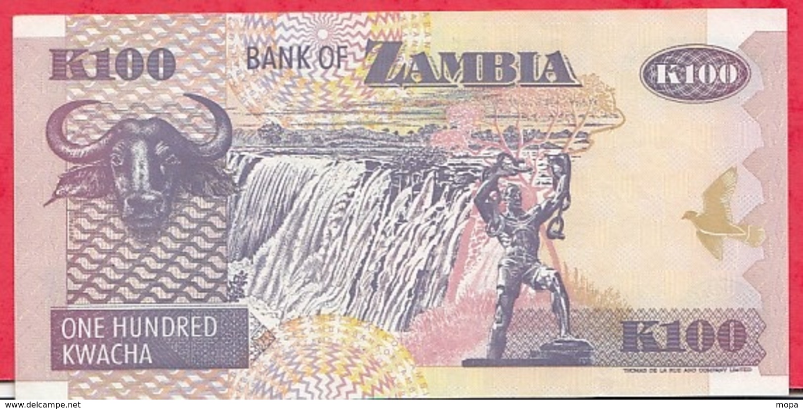 Zambie 100 Kwacha 1992/2001 (sign 11)  Bon état - Zambia